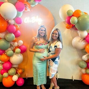 Green Floral Embellished Dress